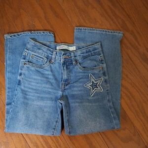 Levi's Kids Straight Leg Jeans with Star Detail - Blue Size 7